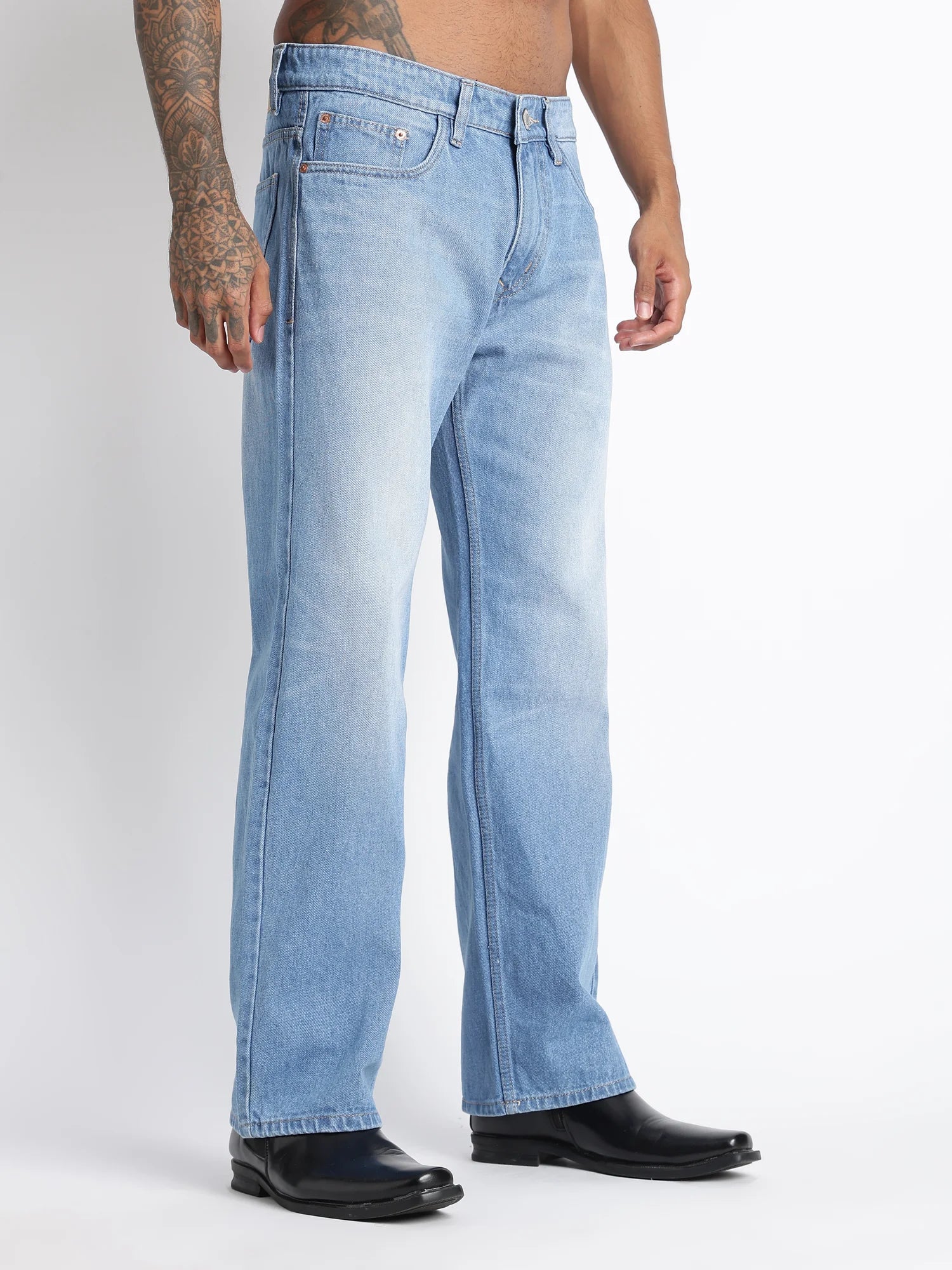 Sky Wash jeans for men – side view